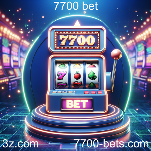 Descubra a Emoção dos Slots no 7700 Bet
